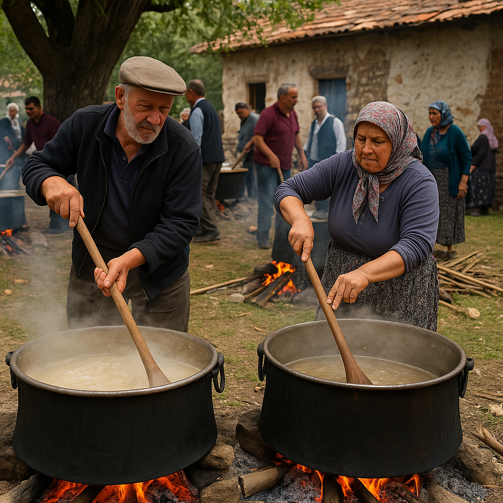 80 yıllık gelenek derekızık köyü