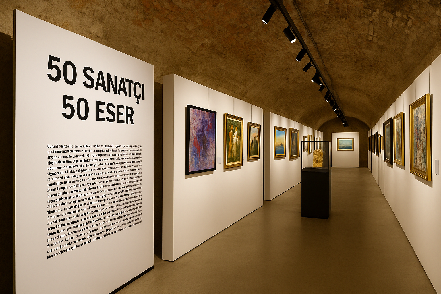 Güven Hastanesi, 50. yıl sergisi, 50 sanatçı 50 eser Ankara, Sağlık ve sanat sergisi, TBMM Binası sığınağı etkinlikleri, Ankara sanat sergileri 2025