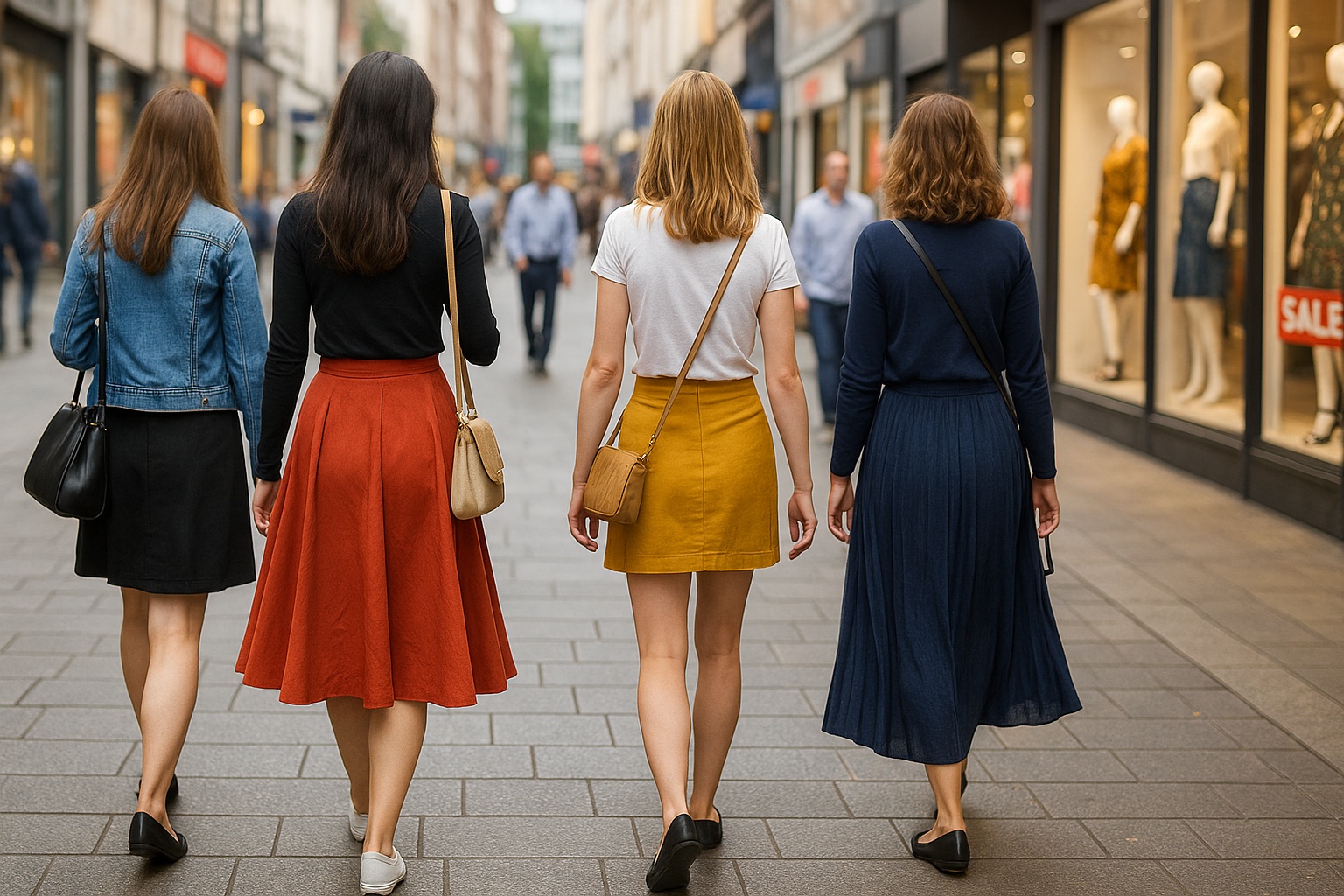 ekonomi ve moda ilişkisi, etek boyu endeksi, moda trendleri 2025