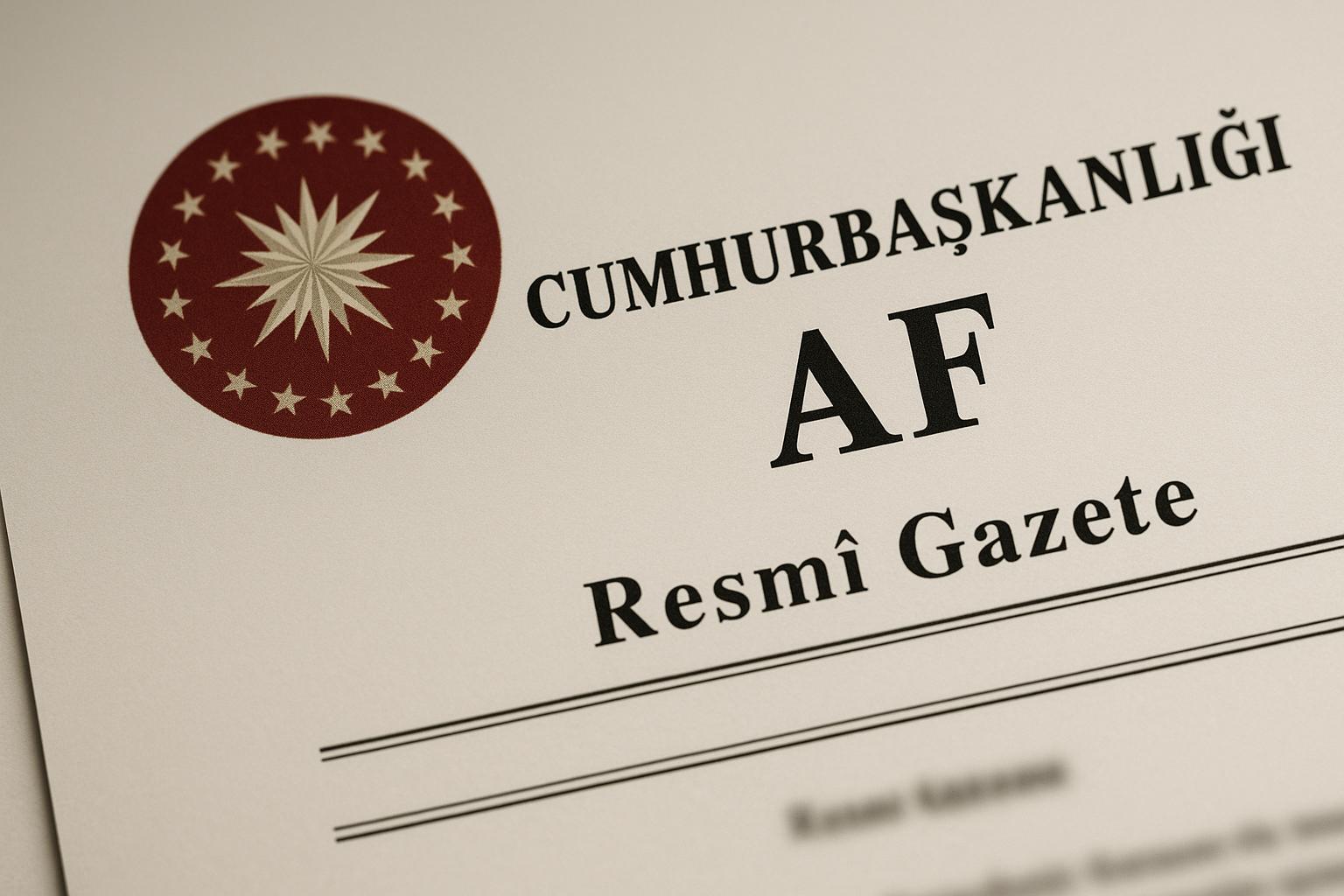 cumhurbaşkanı af